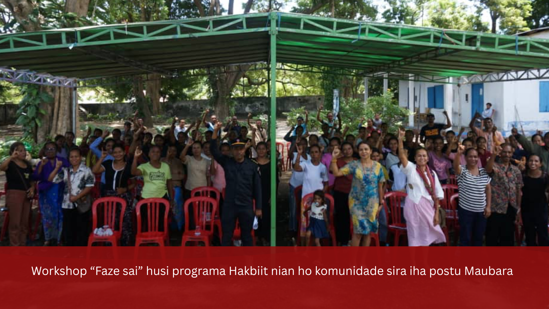 Husi Poupansa ba Transformasaun: Komunidade iha Raimea, Atauro no Maubara Hamrik Hamutuk ba Futuru Independente
